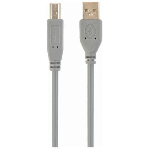 Кабель для принтера USB 2.0 AM/BM 1.8m Cablexpert (CCP-USB2-AMBM-6G Grey)
