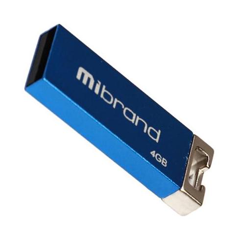 USB флеш накопичувач Mibrand 4GB Сhameleon Blue USB 2.0 (MI2.0/CH4U6U)