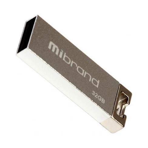 USB флеш накопитель Mibrand 32GB Сhameleon Silver USB 2.0 (MI2.0/CH32U6S)