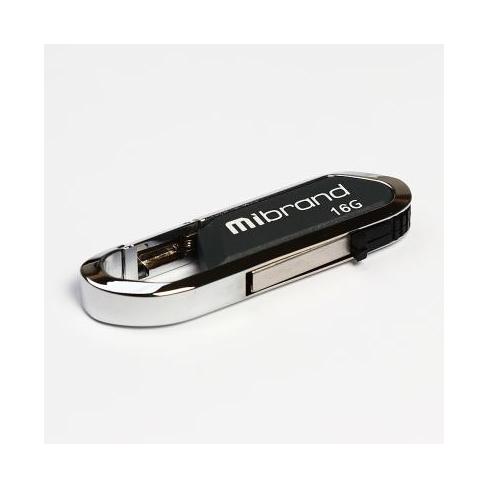 USB флеш накопичувач Mibrand 16GB Aligator Grey USB 2.0 (MI2.0/AL16U7G)