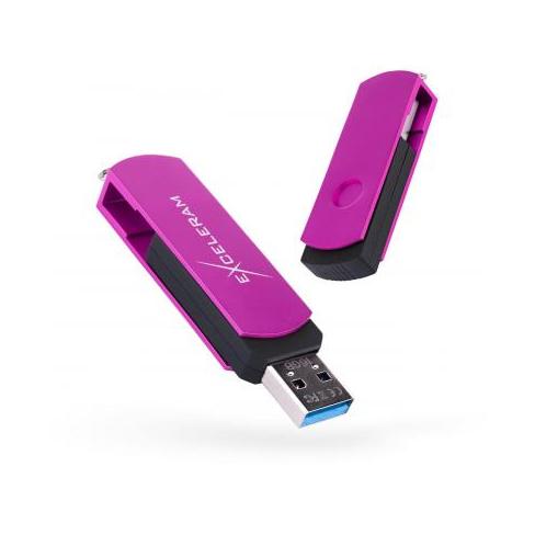 USB флеш накопичувач eXceleram 16GB P2 Series Purple/Black USB 3.1 Gen 1