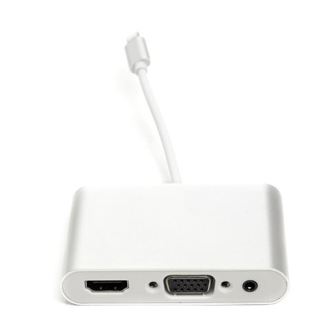 Перехідник Lightning (M) to HDMI, VGA, 3.5mм (F) PowerPlant