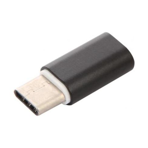 Перехідник micro USB F to Type C Atcom