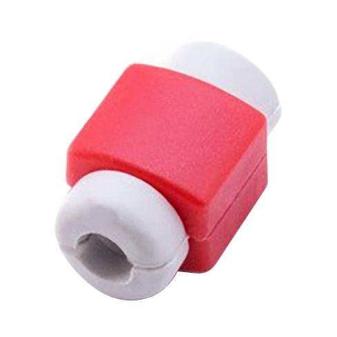 Тримач для кабелю Extradigital Cable Clips Savior for Aplle iPhone, захист від заломів, Red