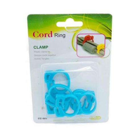 Тримач для кабелю Extradigital Cable Clips CC-901 (Blue) * 6