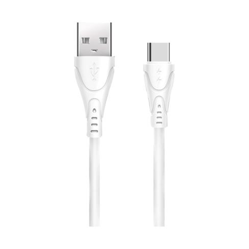 Дата кабель USB 2.0 AM to Type-C 1.0m SC-112a White XoKo (XK-SC-112a-WH)