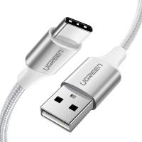 Дата кабель USB 2.0 AM to Type-C 2.0m 3.0A 18W US288 White Ugreen (60133)