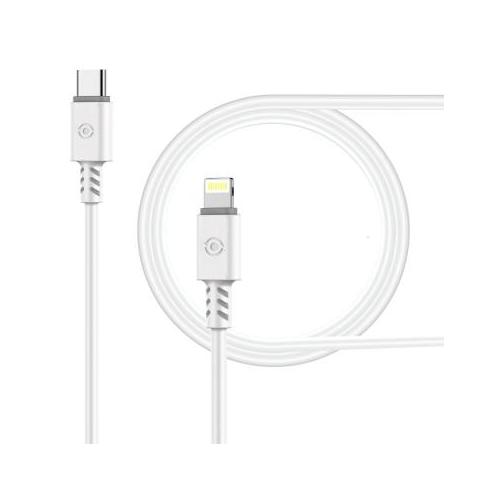 Дата кабель USB Type-C to Lightning 1.2m CB-TL11 white Piko