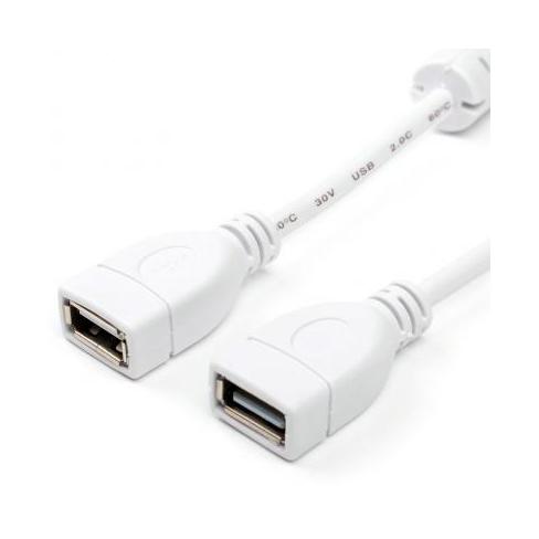 Дата кабель USB 2.0 AF/AF 1.8m Atcom