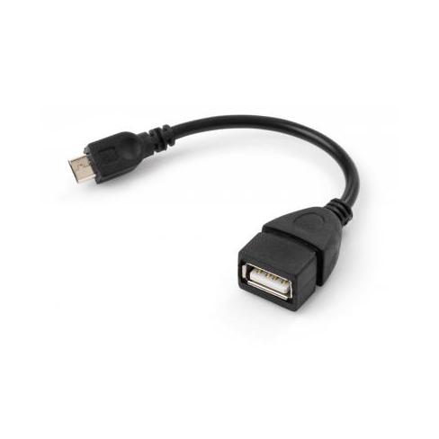 Дата кабель OTG USB 2.0 AF to Micro 5P Vinga