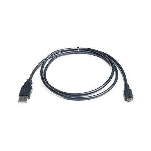 Дата кабель USB 2.0 AM to Micro 5P 1.0m Pro black REAL-EL