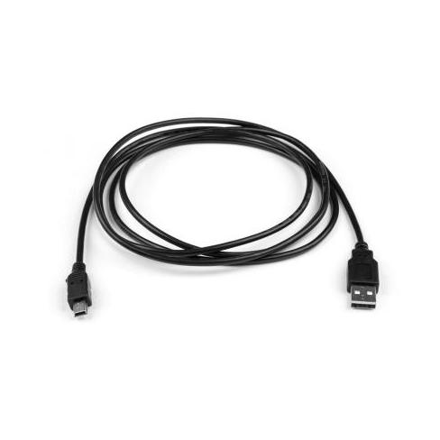 Дата кабель USB 2.0 AM to Mini 5P 1.8 m Vinga (VCPDCAMMIM1.8BK)