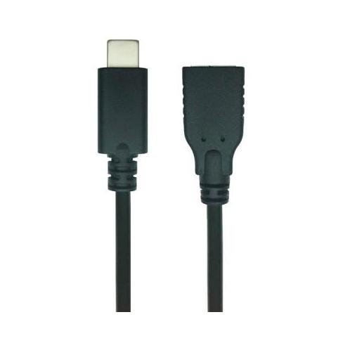 Дата кабель USB 2.0 Type C to AF 0.1m REAL-EL