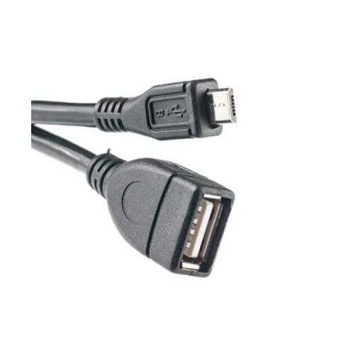 Дата кабель OTG USB 2.0 AF to Micro 5P 0.5m PowerPlant