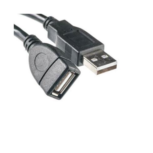 Дата кабель USB 2.0 AM/AF 0.1m PowerPlant