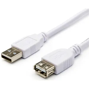 Дата кабель USB 2.0 AM/AF 0.8m Atcom (3788)