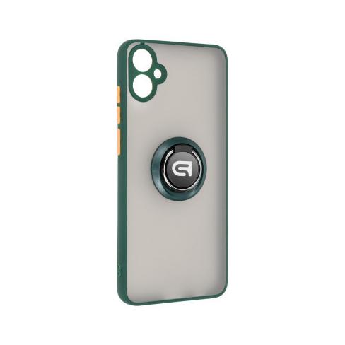 Чохол до мобільного телефона Armorstandart Frosted Matte Ring Samsung A05 (A055) Dark Green