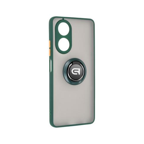 Чохол до мобільного телефона Armorstandart Frosted Matte Ring OPPO A58 4G Dark Green