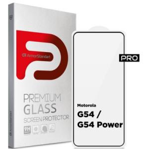 Скло захисне Armorstandart Pro Motorola G54 / G54 Power Black (ARM71082)