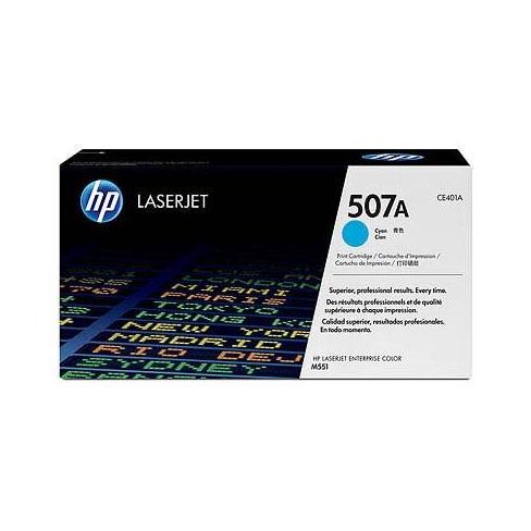 Картридж HP CLJ  507A cyan, для Enterprise 500 Color M551