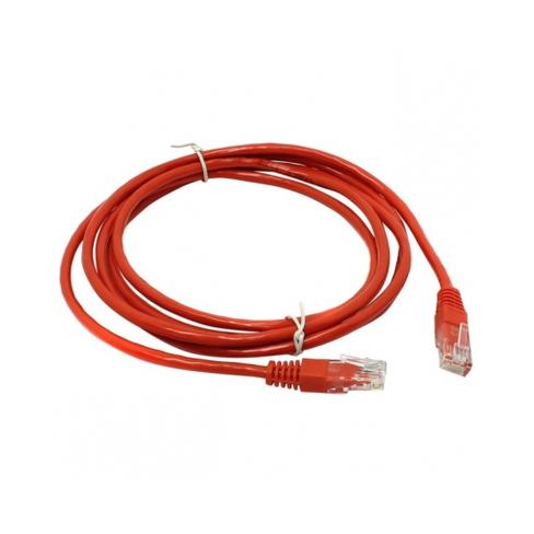 Патч-корд 1м, UTP, cat.5e, CU, 24AWG, red Kingda (KD-PAUT3100RD)