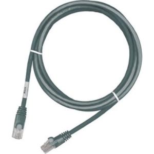 Патч-корд 0.5м, UTP, cat.5e, LSZH, gray Molex (PCD-01000-0E)
