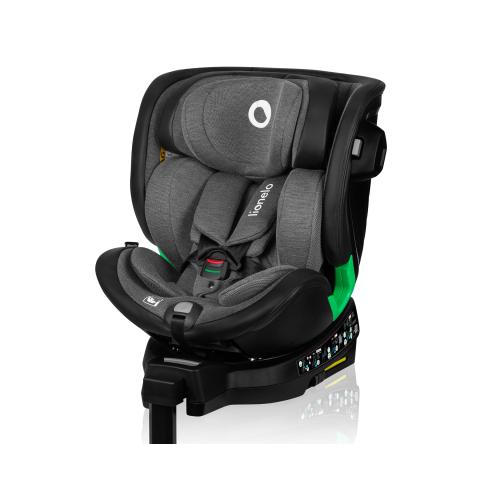 Автокрісло Lionelo Harmony I-Size Grey Graphite Leather (LO-HARMONY I-SIZE GREY GRAPHITE LEATHER)