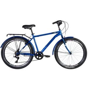Велосипед Discovery Prestige Man Vbr 26" 18" ST 2024 Синій (OPS-DIS-26-586)