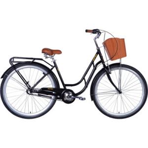 Велосипед Dorozhnik Retro планет. 28" 19" ST 2024 Чорний (OPS-D-28-385)