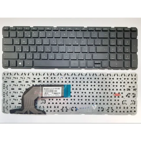 Клавиатура ноутбука HP Pavilion 15-E/Probook 250 G3/255 G2/255 G3 черная без рамки (A43748)