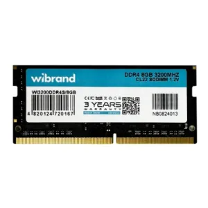Модуль пам'яті для ноутбука SoDIMM DDR4 8GB 3200 MHz Wibrand (WI3200DDR4S/8GB)