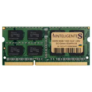 Модуль пам'яті для ноутбука SoDIMM DDR3L 8GB 1333 MHz INTELIGENTES (IS3AFA1/8)