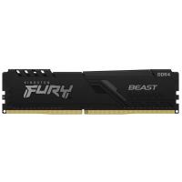 Модуль памяти для компьютера DDR4 16GB 3200 MHz Beast Black Kingston Fury (ex.HyperX) (KF432C16BB/16)