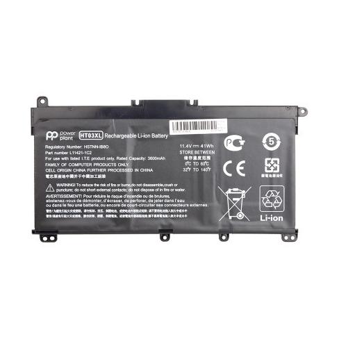 Акумулятор до ноутбука HP 250 G7 (HT03XL, HSTNN-LB8M) 11.4V 41Wh PowerPlant