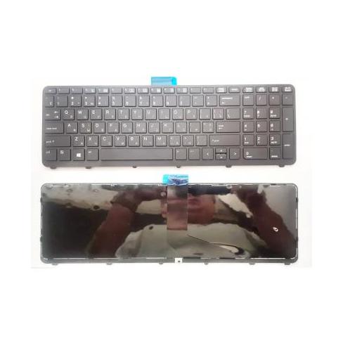 Клавиатура ноутбука HP ZBook 15 G1/G2, 17 G1/G2 черн з черн рамкаUA/RU