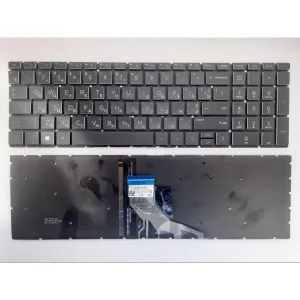 Клавиатура ноутбука HP Pavilion 15-DA; 250/255 G7 черная,подсв (A46126)