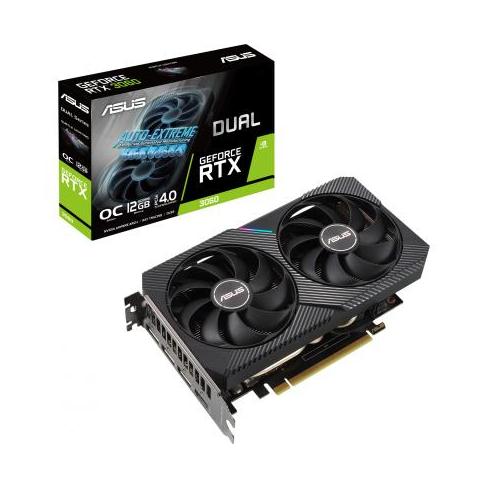 Відеокарта ASUS GeForce RTX3060 12Gb DUAL OC V2 LHR (DUAL-RTX3060-O12G-V2)