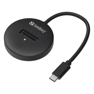 Док-станція для накопичувачів Sandberg USB3.2 Type-C toSSD M.2 NVMe M Key (136-47)