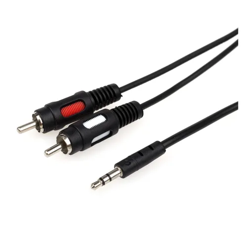 Кабель мультимедийный 3.5mm M to 2xRCA M 5.0m Atcom (10709)