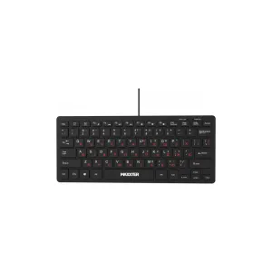 Клавиатура Maxxter KBM-C01B-UA USB UA Black (KBM-C01B-UA)