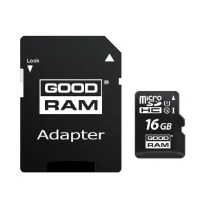 Карта памяти Goodram 16GB microSDHC Class 10 (M1AA-0160R12)