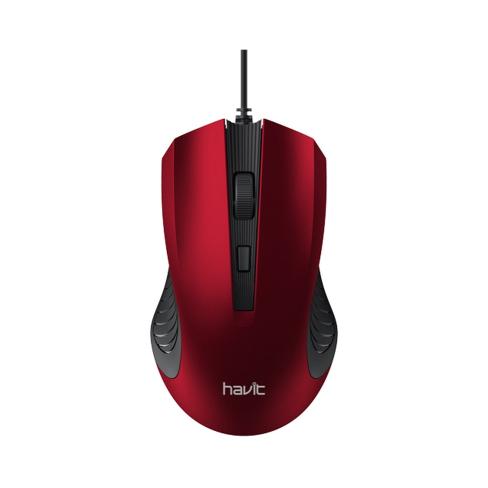 Мишка Havit HV-MS752 USB Red