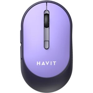 Мышка Havit HV-MS78GT Wireless Black-Purple (6939119041229)