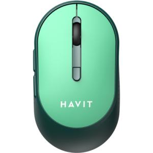 Мышка Havit HV-MS78GT Wireless Black-Green (6939119041236)