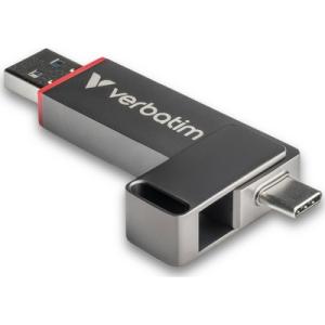 USB флеш накопичувач Verbatim 512GB QuickStick USB 3.2/USB-C (32042)