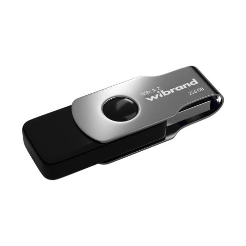 USB флеш накопичувач Wibrand 256GB Lizard Black USB 3.2 (WI3.2/LI256P9B)