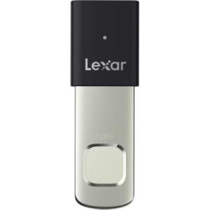 USB флеш накопичувач Lexar 128GB JumpDrive Fingerprint F35 Pro USB 3.2 (LJDF35P128G-RNBNG)