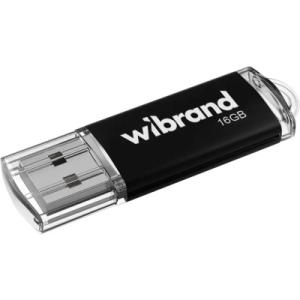 USB флеш накопитель Wibrand 16GB Cougar Black USB 2.0 (без упаковки ОЕМ) (NL2.0/16P1B)