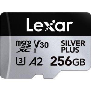 Карта пам'яті Lexar 256GB microSDXC class 10 UHS-I U3 V30 A2 Professional Silver (LMSSIPL256G-BNANG)