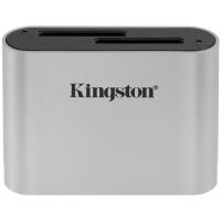 Считыватель флеш-карт Kingston Workflow Dual-Slot SDHC/SDXC UHS-II (WFS-SD)